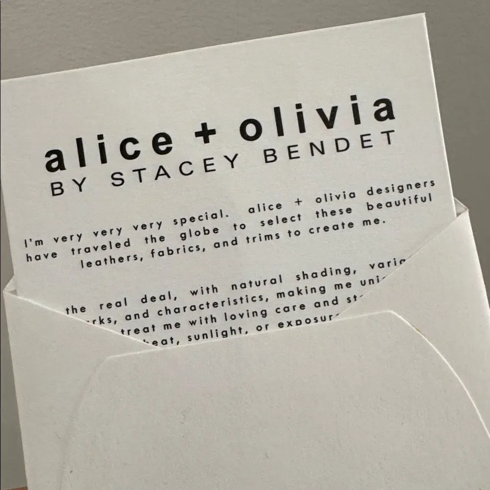 Alice + Olivia new tags